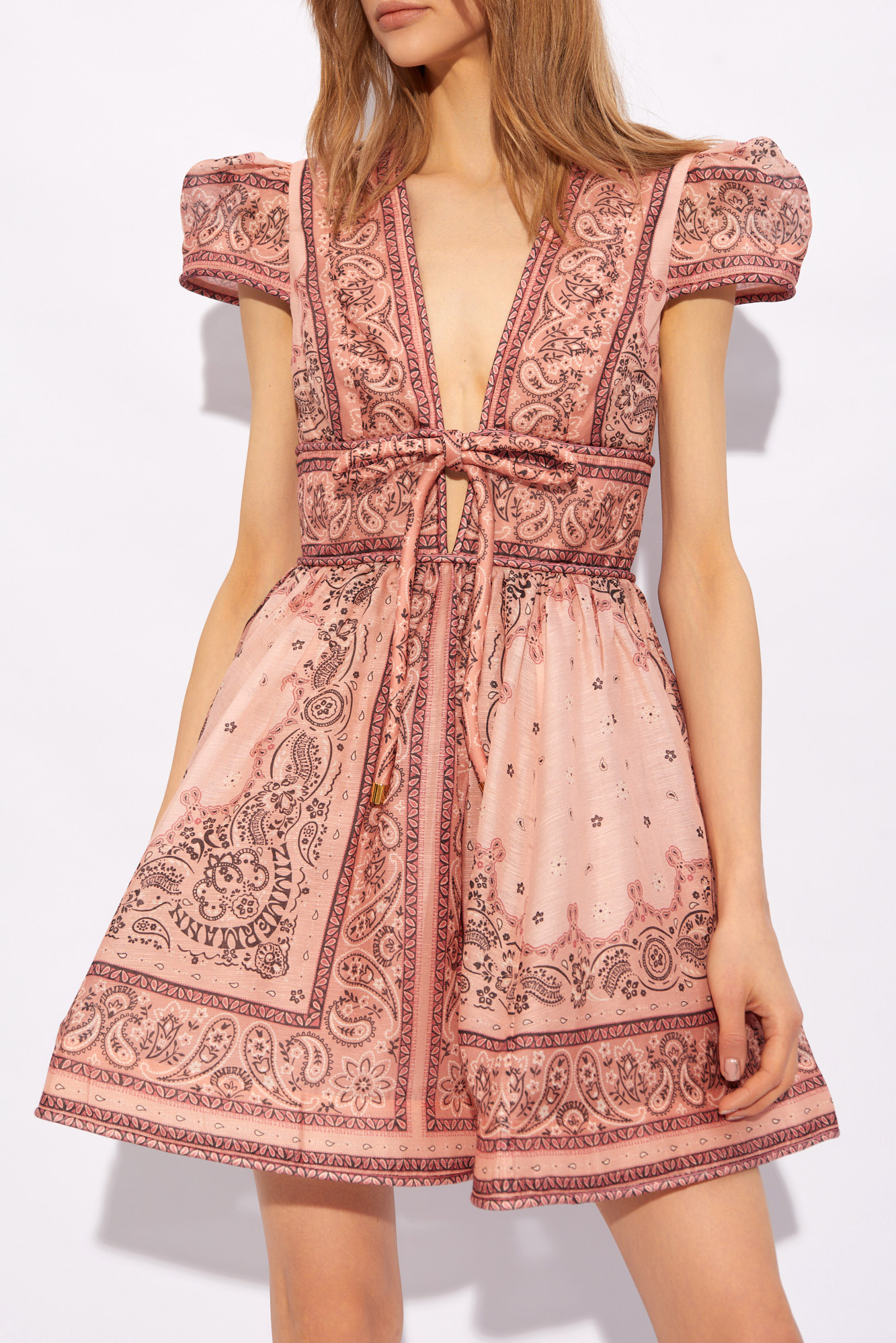 ワンピースその他 ZIMMERMANN Women Dresses 3492DSS254 PEAMU PINK 230000025172_0000521-